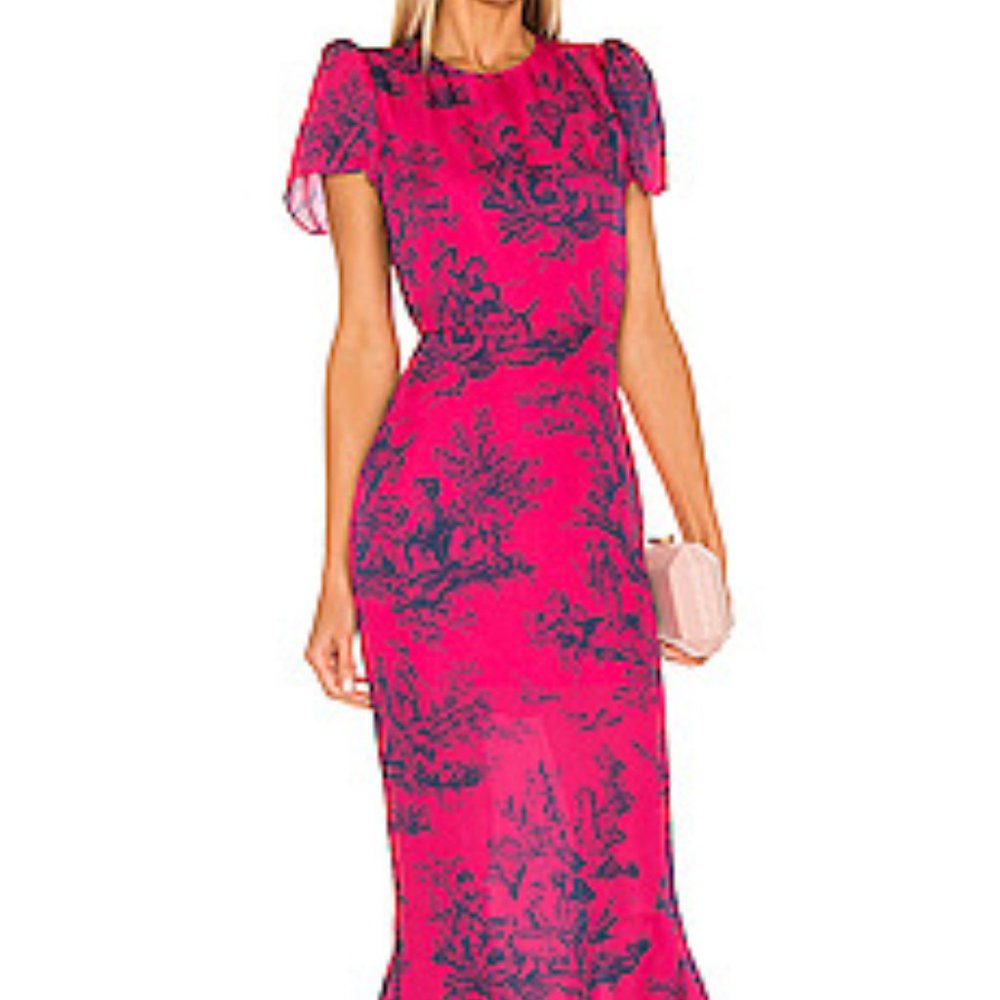 RHODE Lulani Dress Rhode French Toile